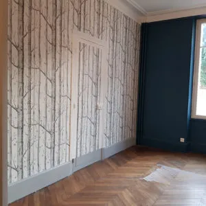 renovation artisan peintre peinture papier peint parquet salon orleans (3)